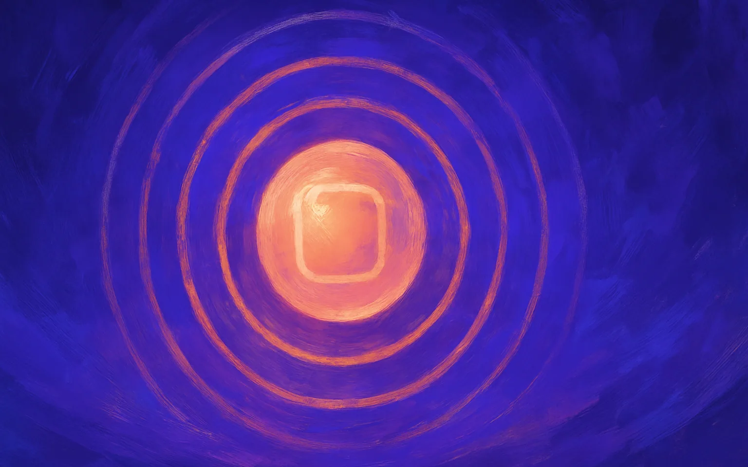 how to increase instagram engagement rate guide cover — abstract editorial illustration for the article "How to Increase I…